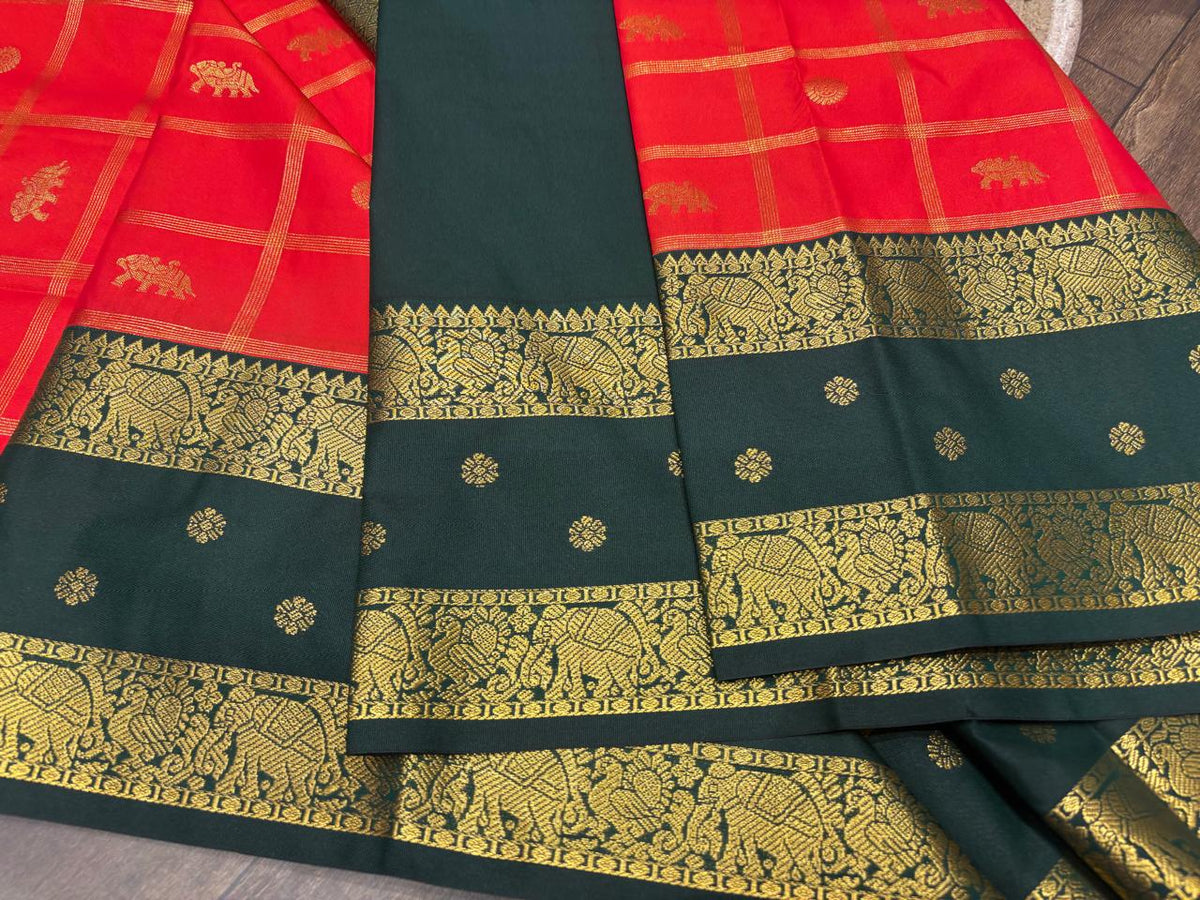 Semi Kanchipuram Silk