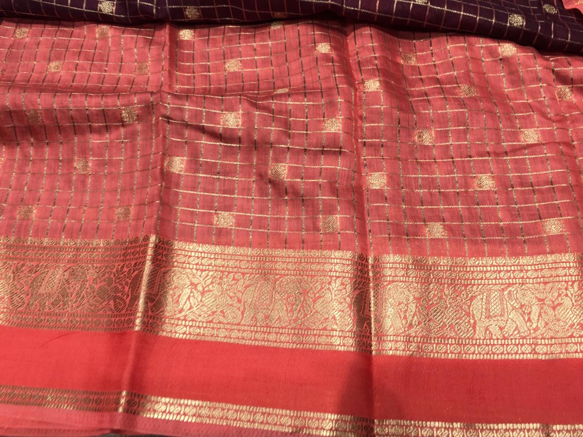 Semi Crape Saree