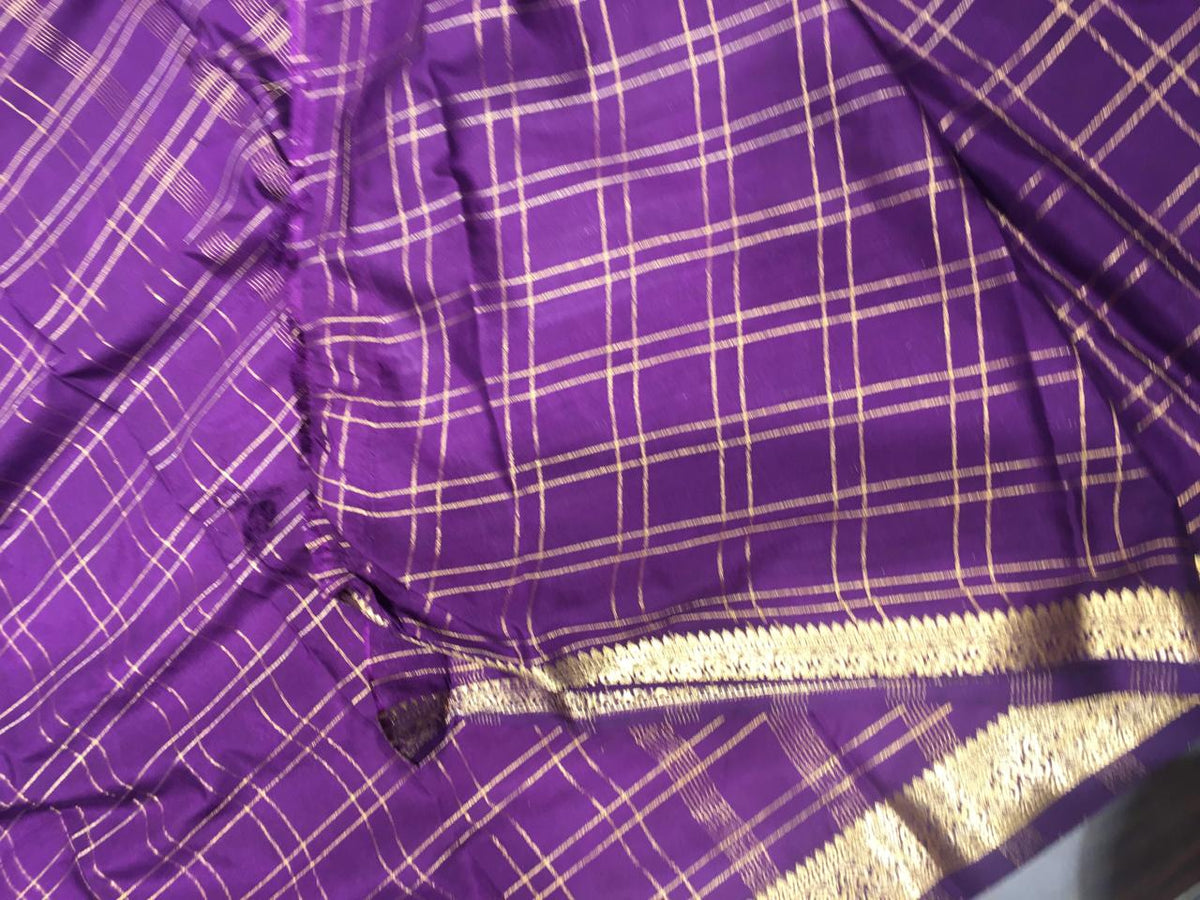 Semi Mysore Crape Silk