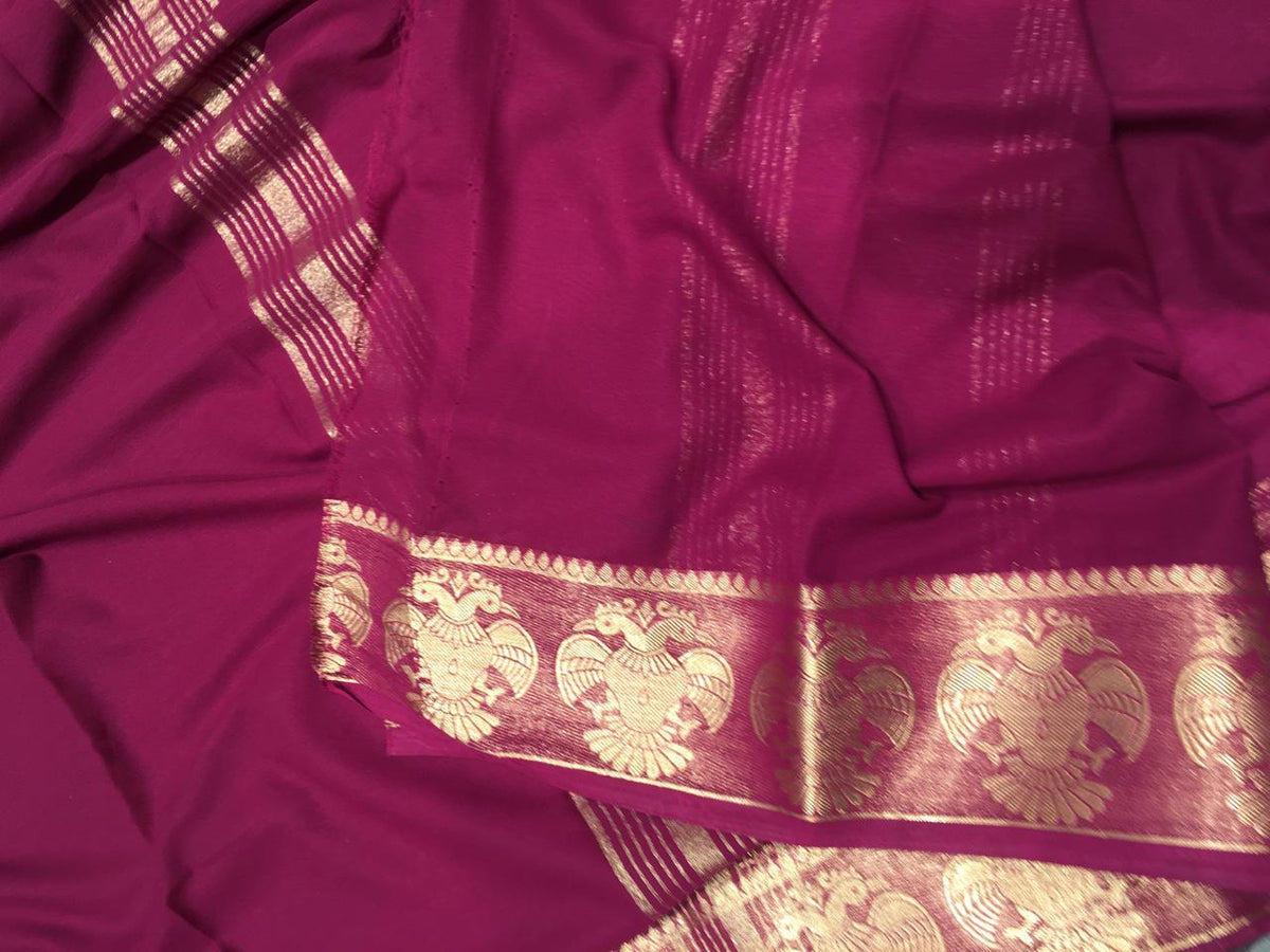 Semi Mysore Crape