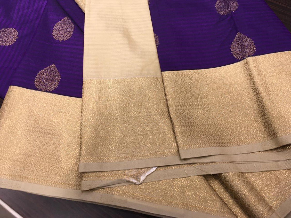 Semi Kanchipuram Silk