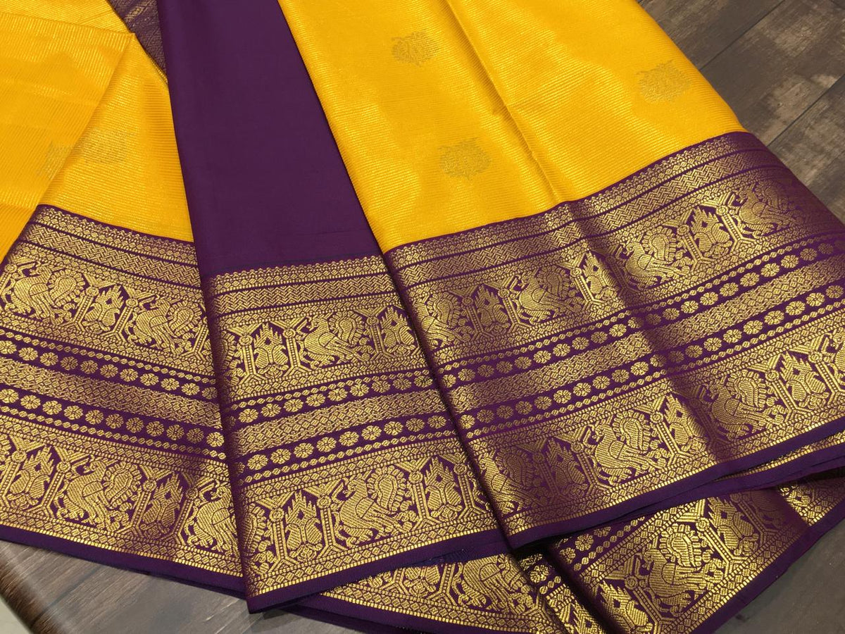 Semi Kanchipuram Silk