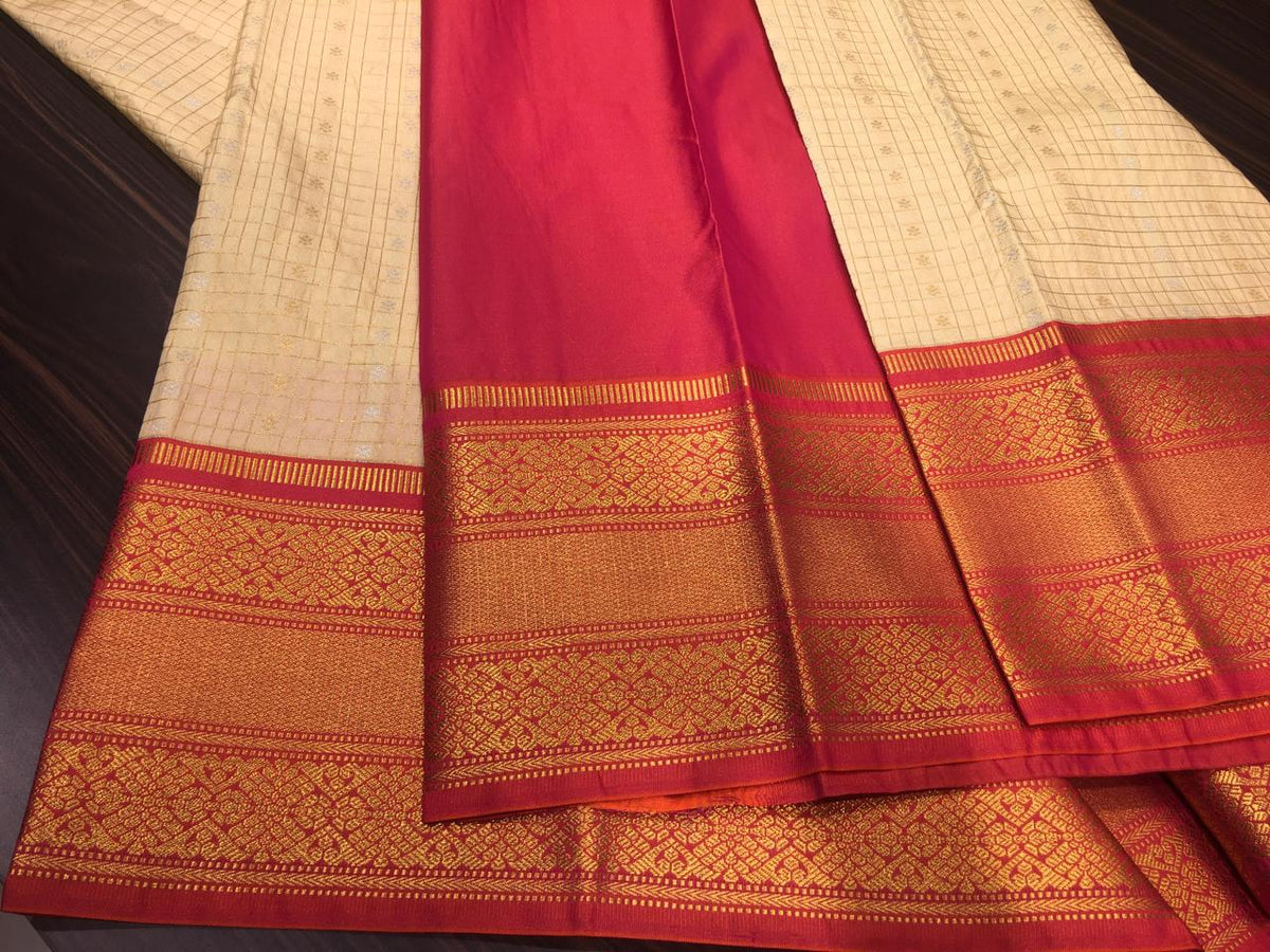 Semi Kanchipuram Silk
