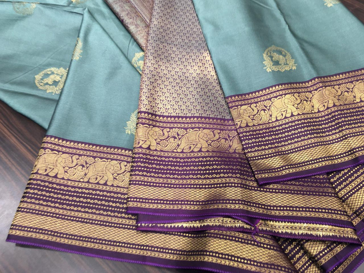 Semi Kanchipuram Silk