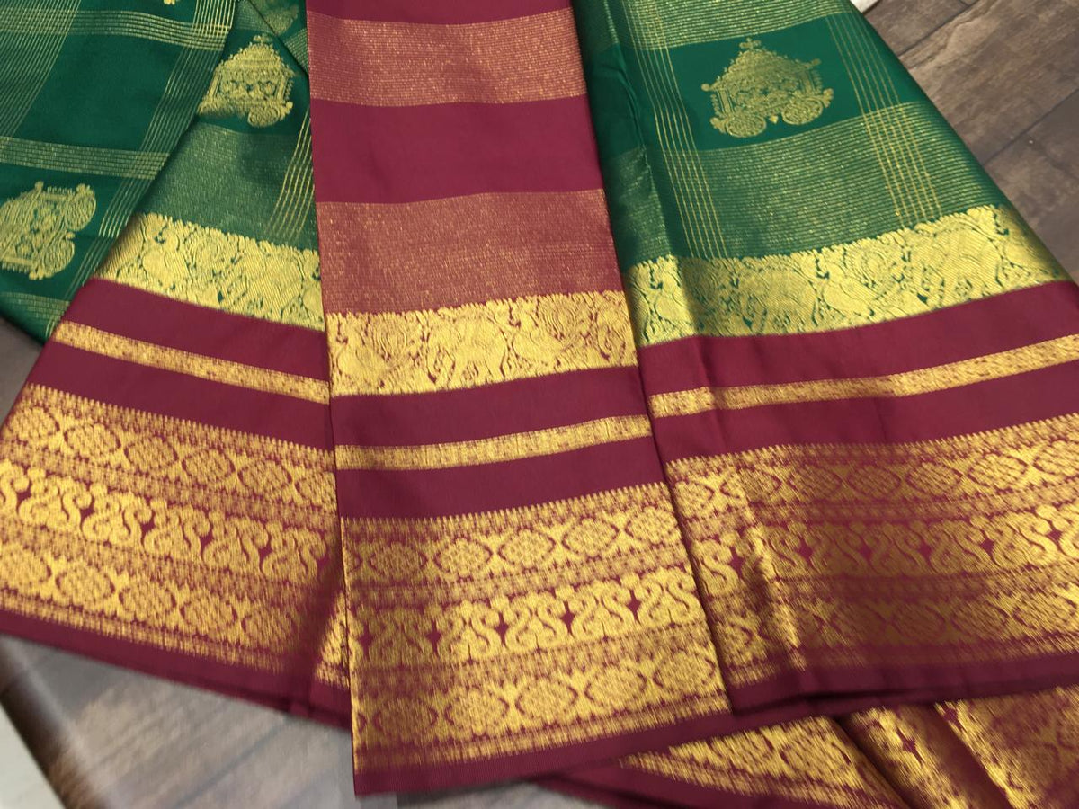Semi Kanchipuram Silk