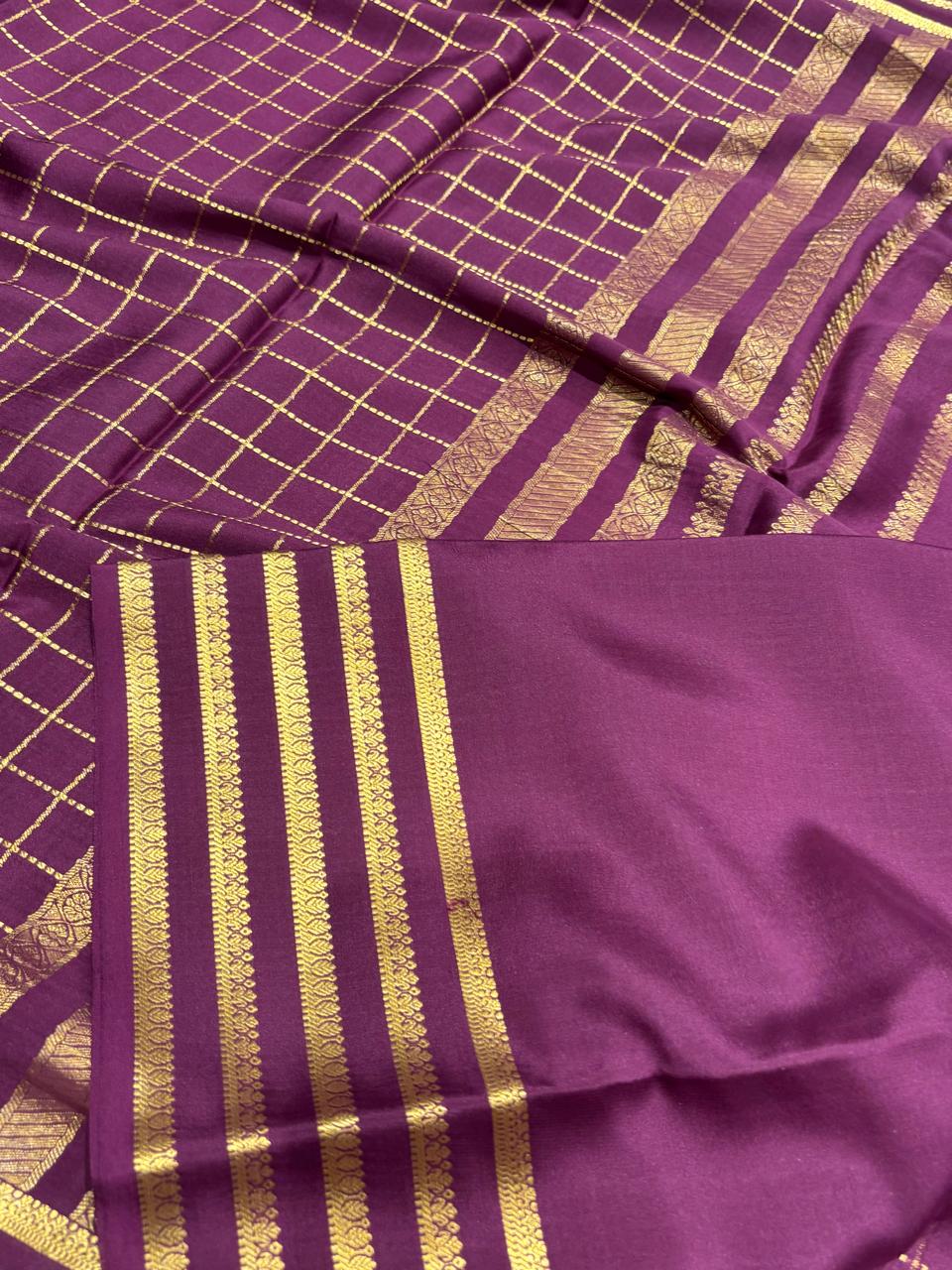 Pure Mysore Silk