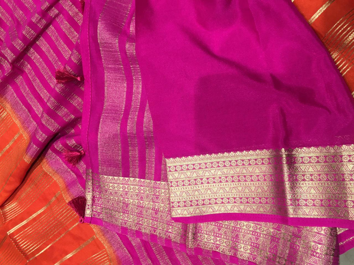 Semi Mysore Crape
