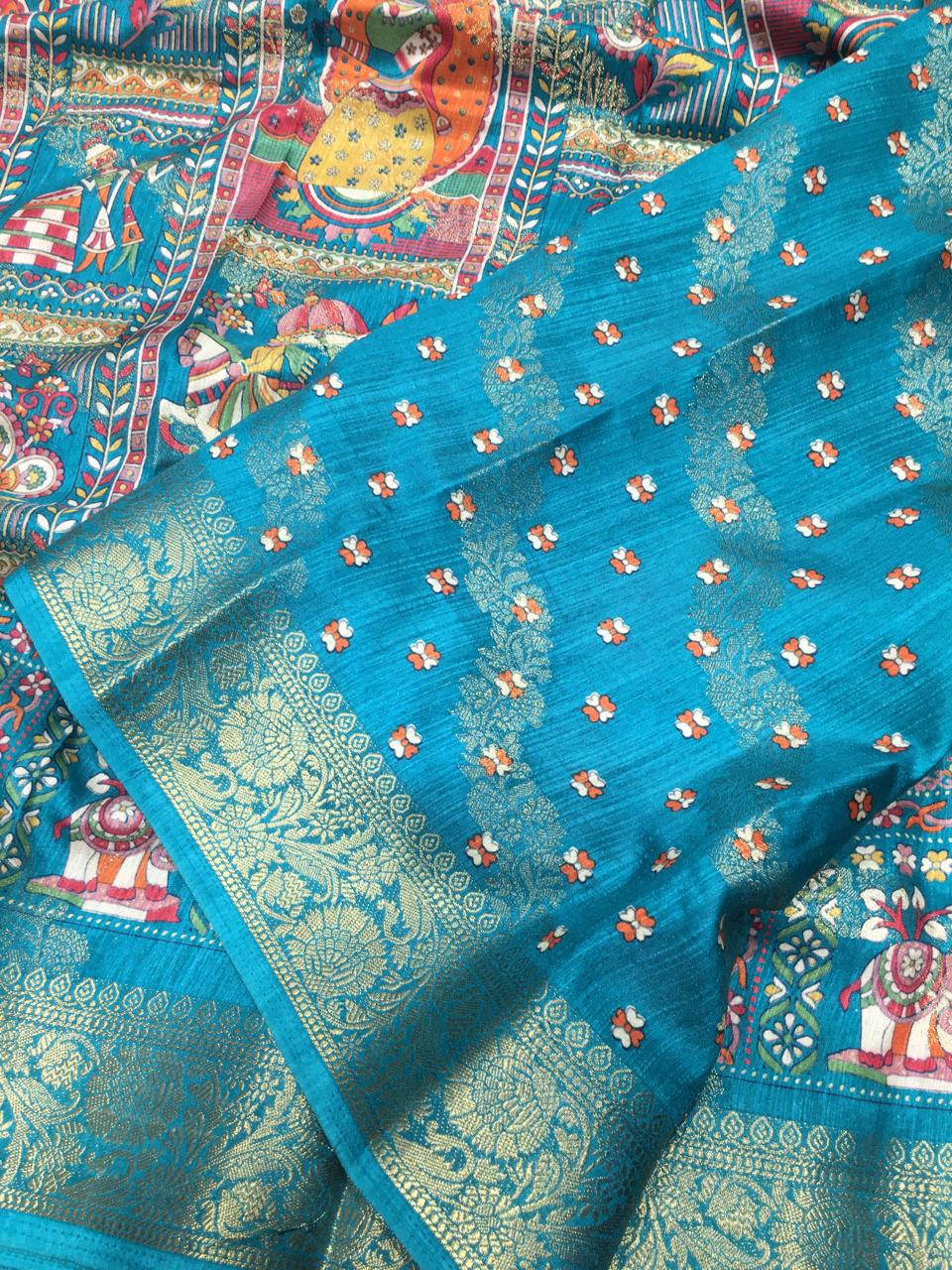 Kalamkari Saree