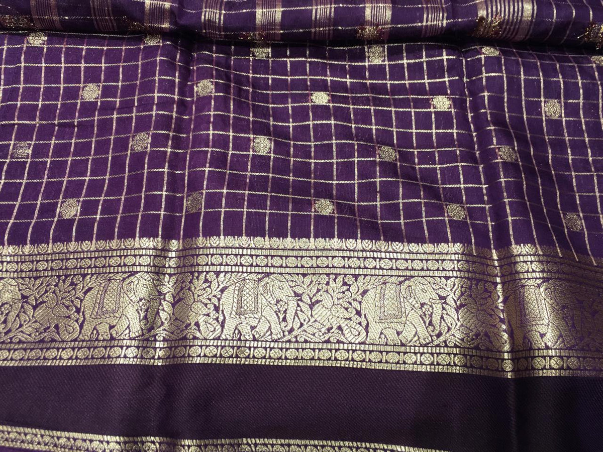 Semi Crape Saree