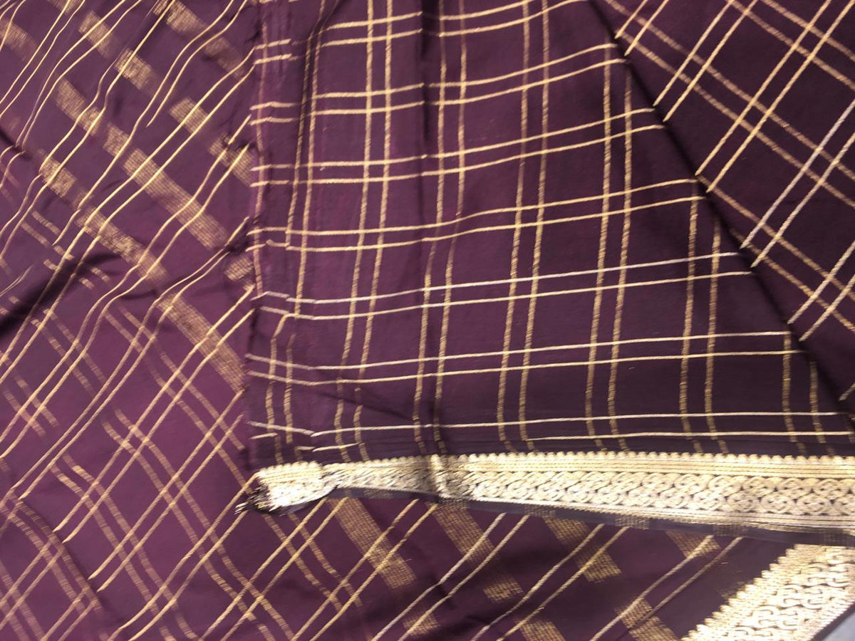 Semi Mysore Crape Silk