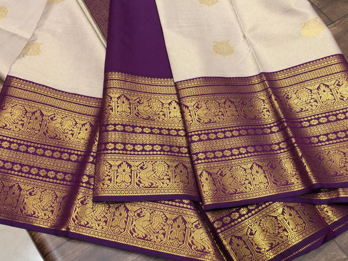 Semi Kanchipuram Silk