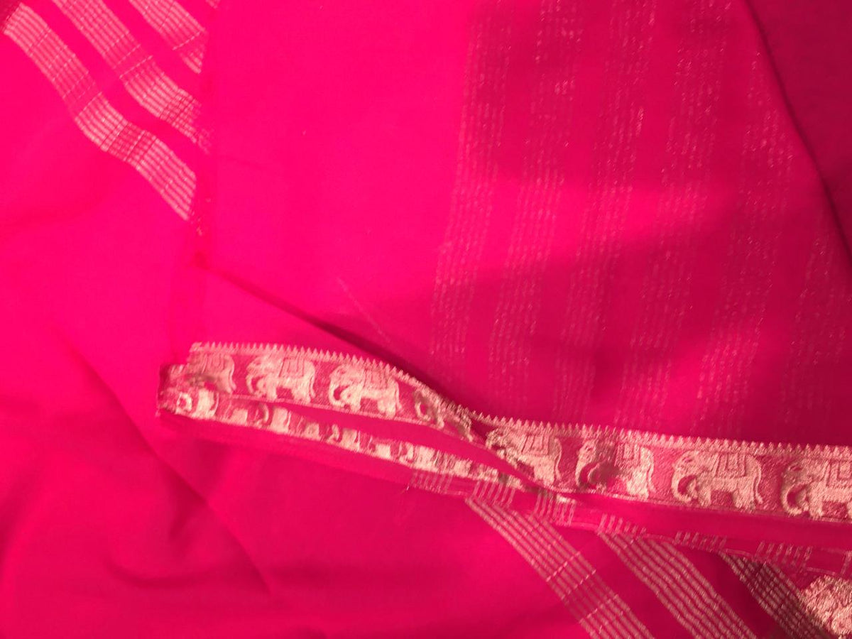 Semi Mysore Crape Silk