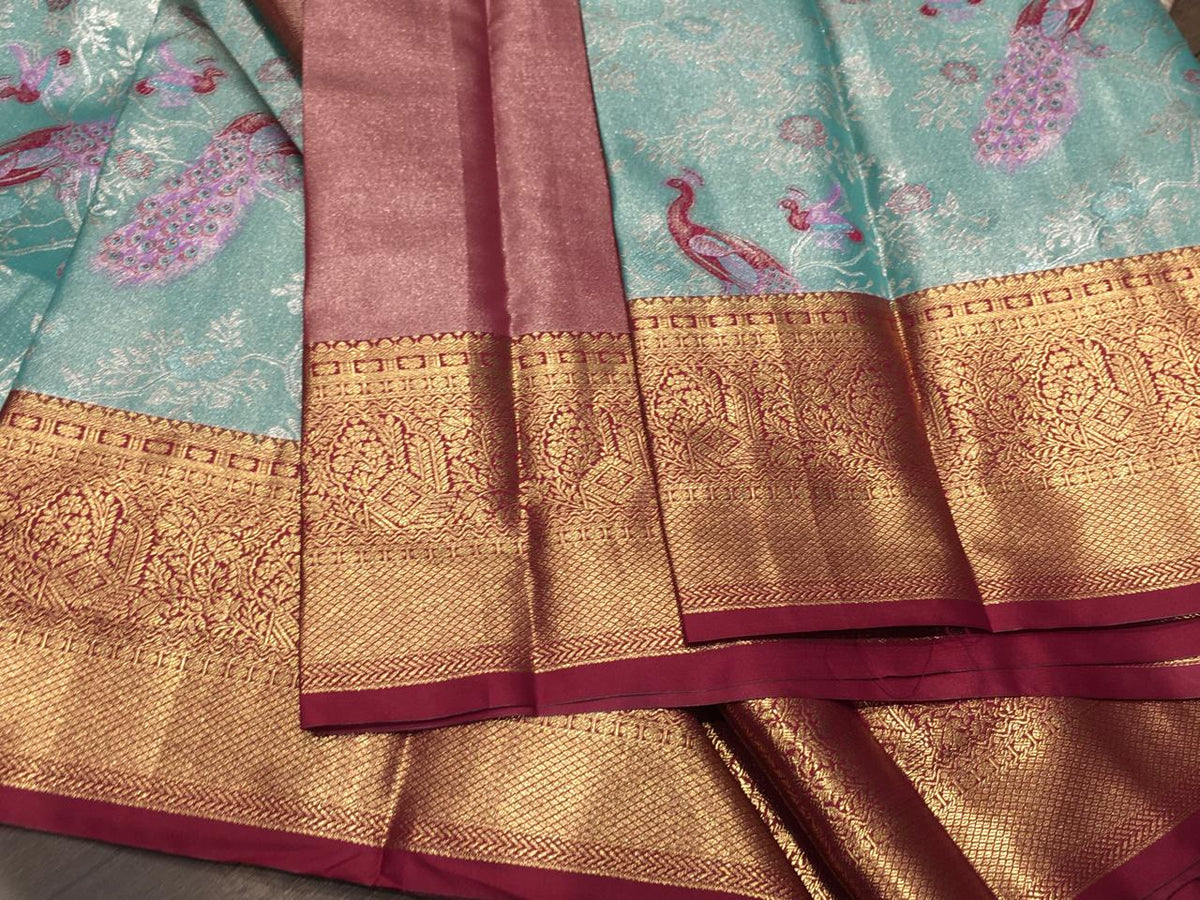 Semi Kanchipuram Tissue