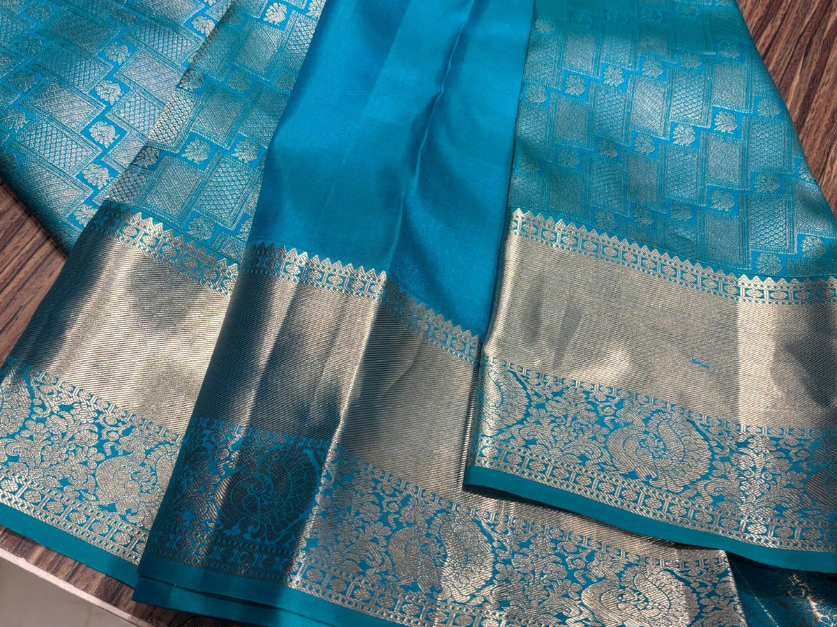 Pure Kanchipuram Broced Silk