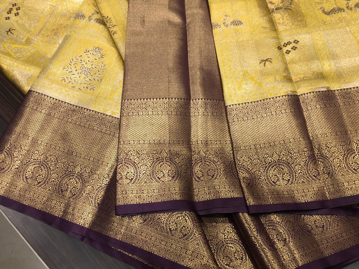 Semi Kanchipuram Tissue