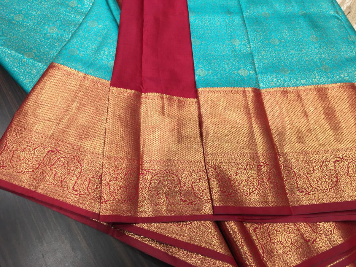 Semi Kanchipuram Silk