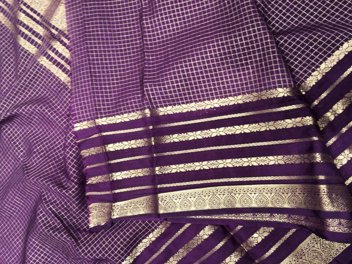 Semi Mysore Crape