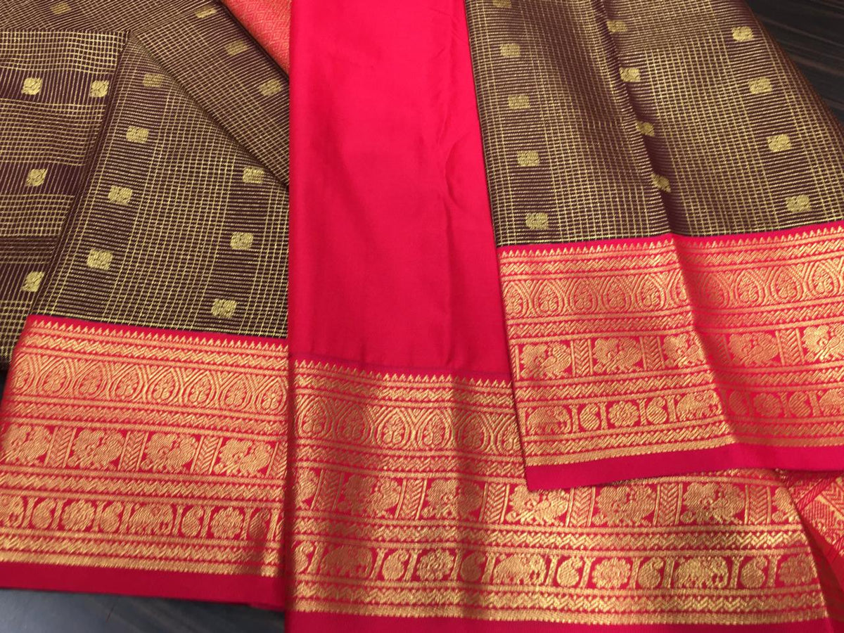 Semi Kanchipuram Silk