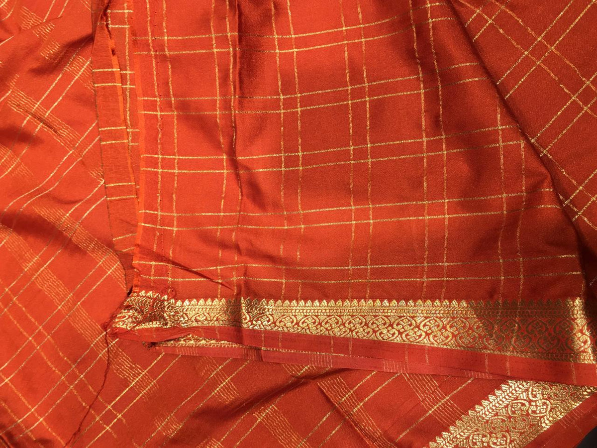 Semi Mysore Crape Silk