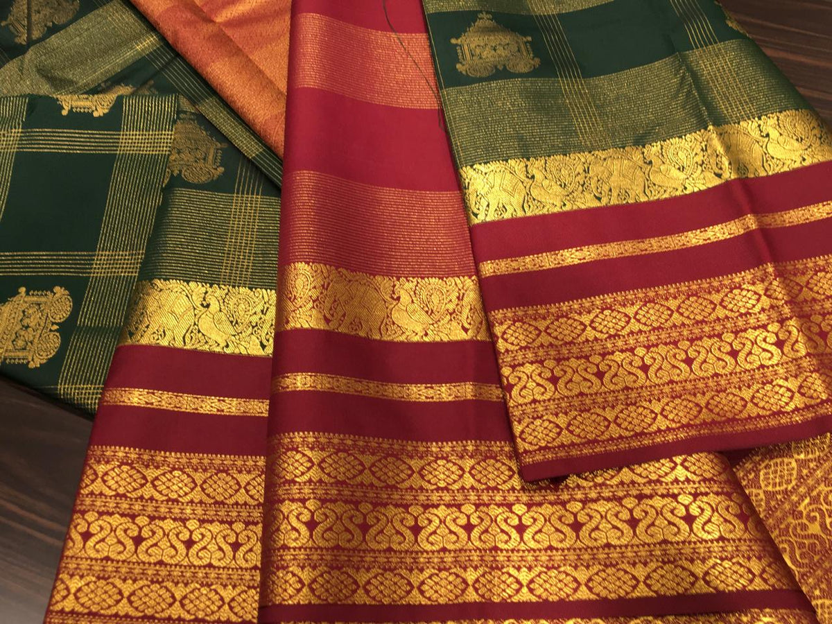 Semi Kanchipuram Silk