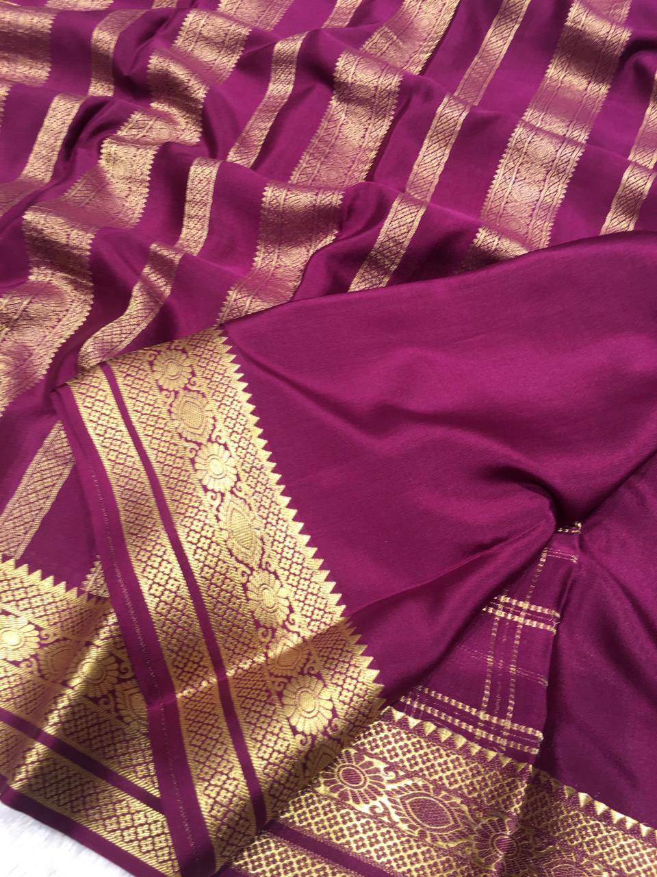 Pure Mysore Silk