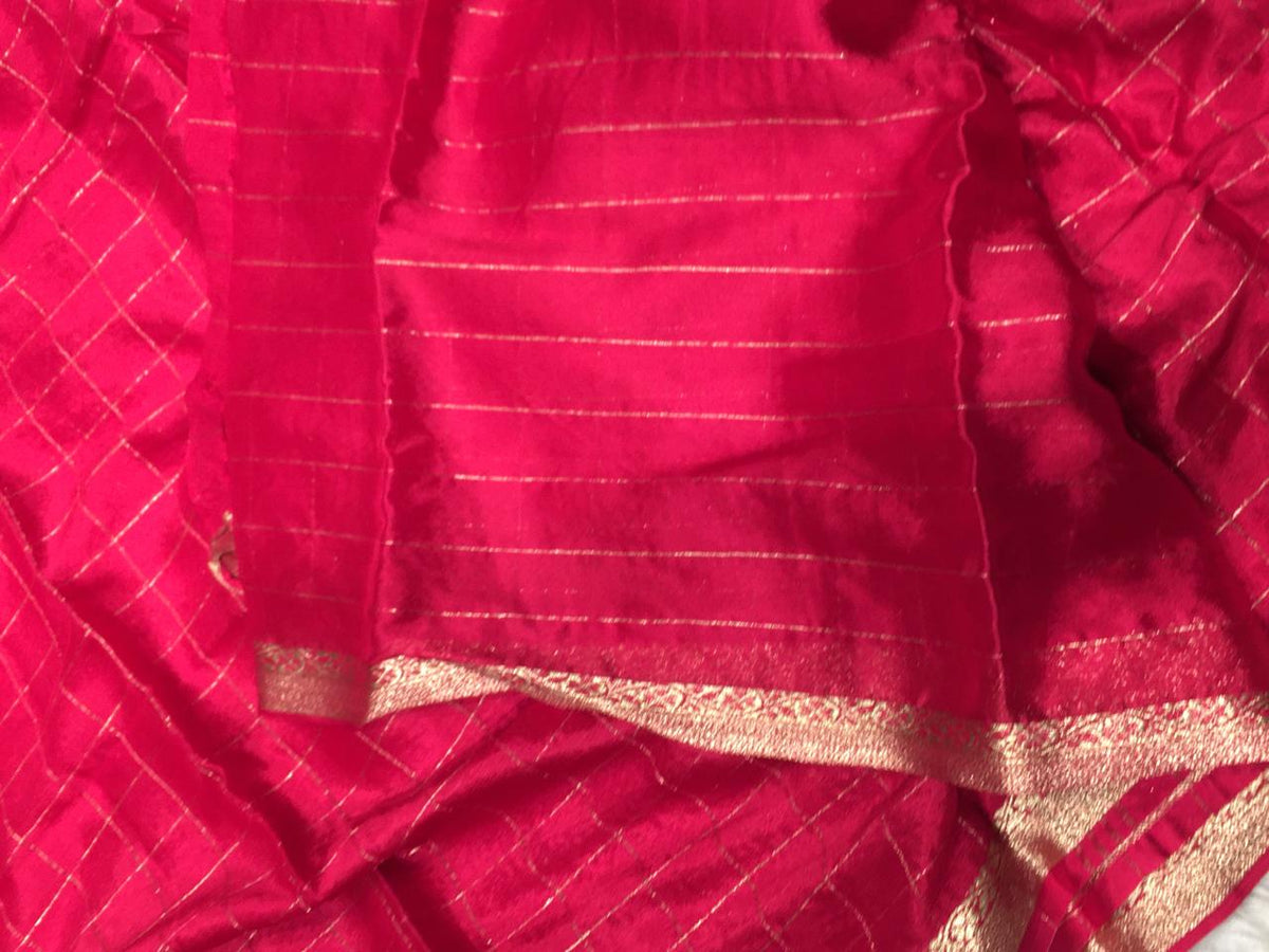 Wrinkle Chiffon Saree