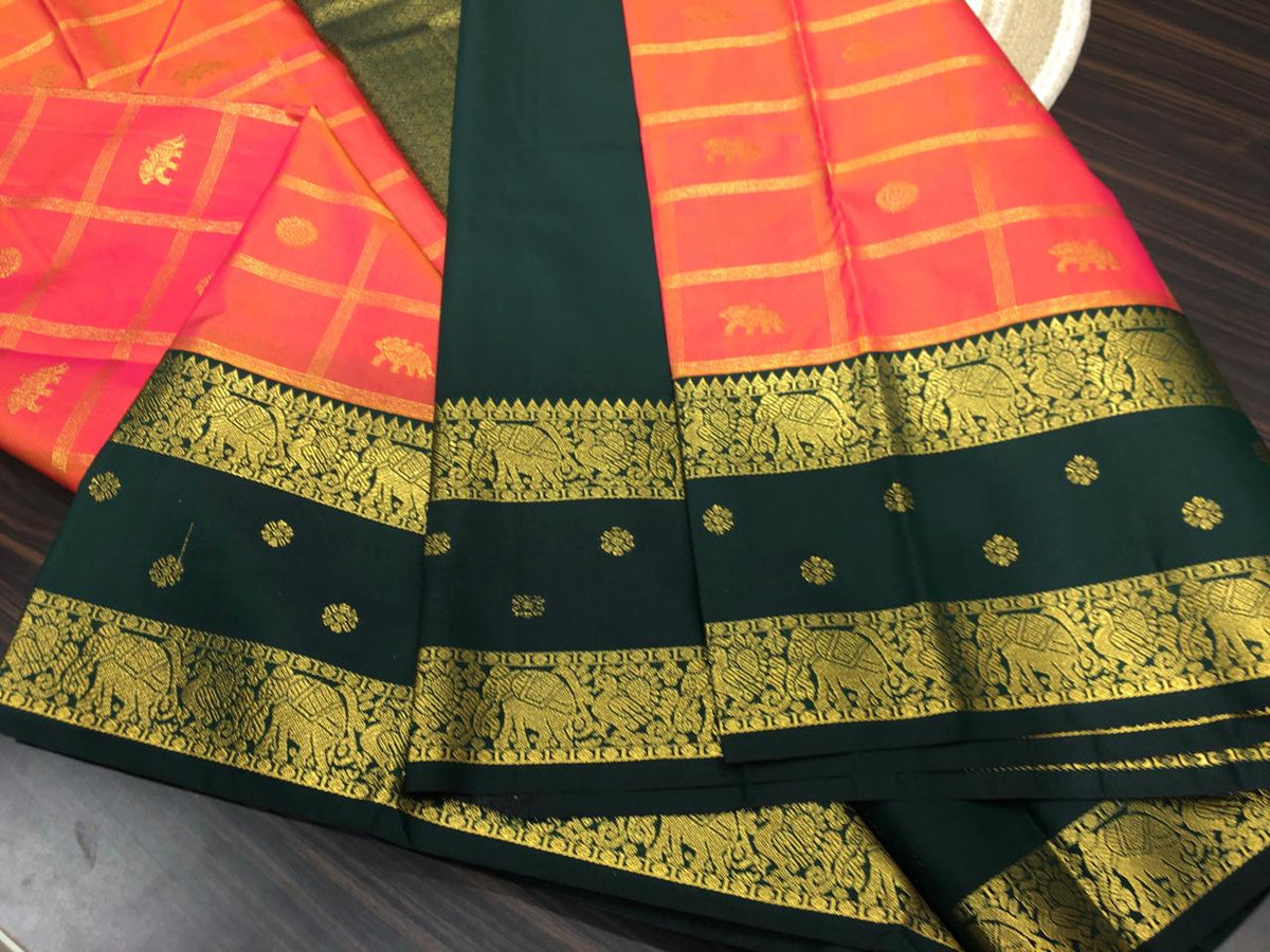 Semi Kanchipuram Silk
