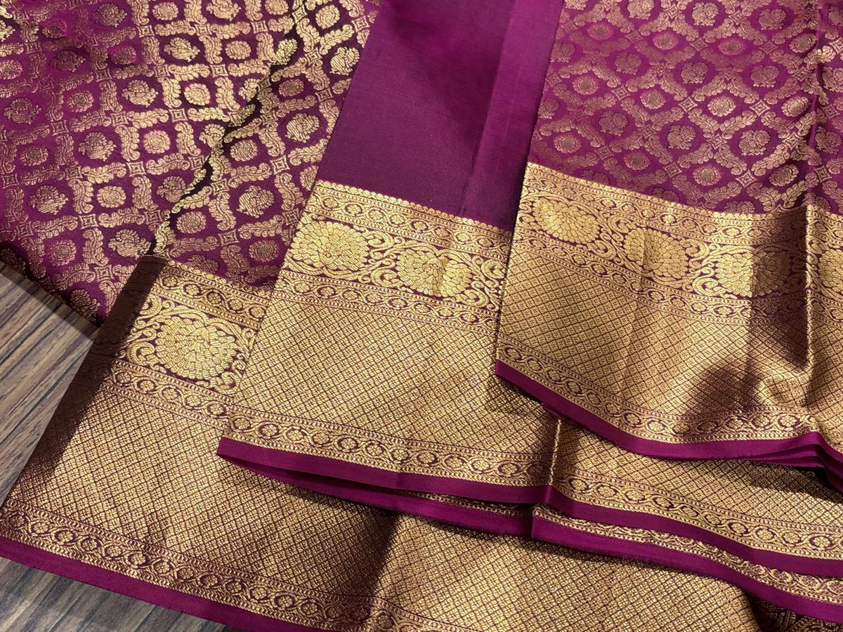 Pure Kanchipuram Broced Silk