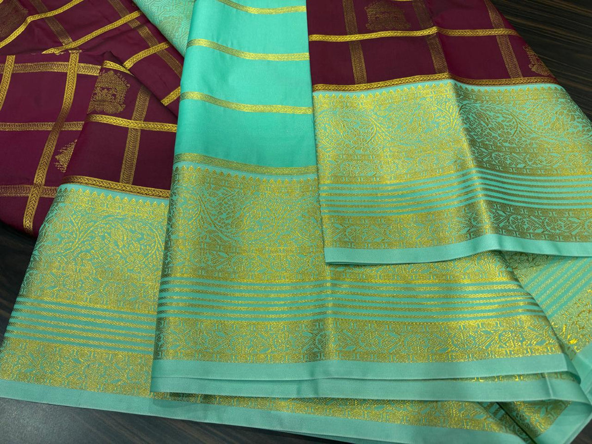 Semi Kanchipuram Silk
