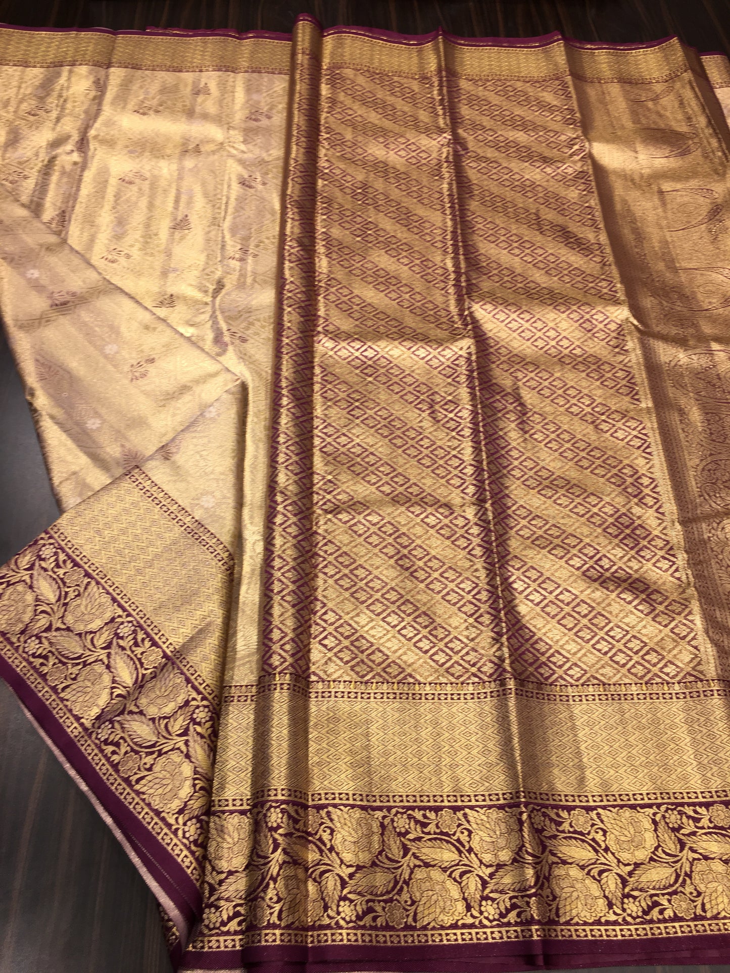 Semi Kanchipuram tissue