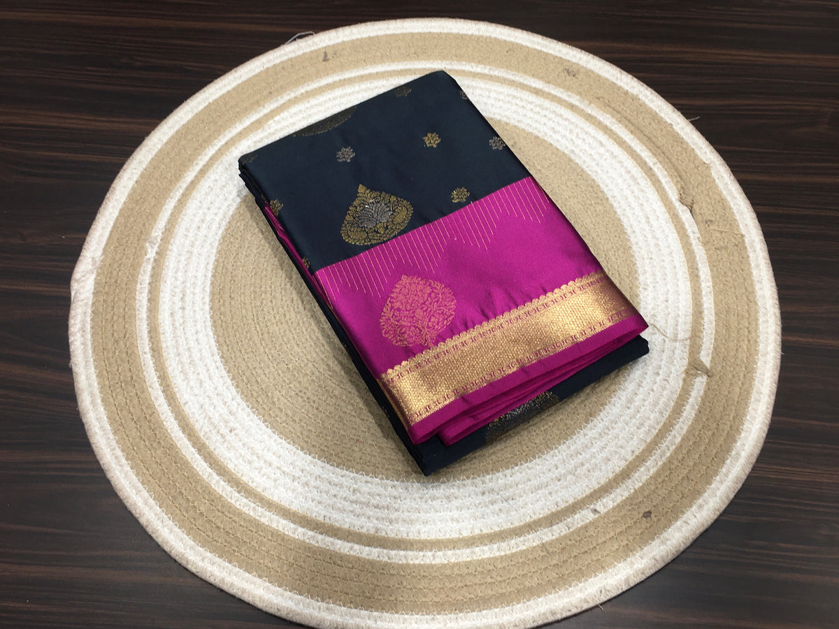 Semi Kanchipuram silk