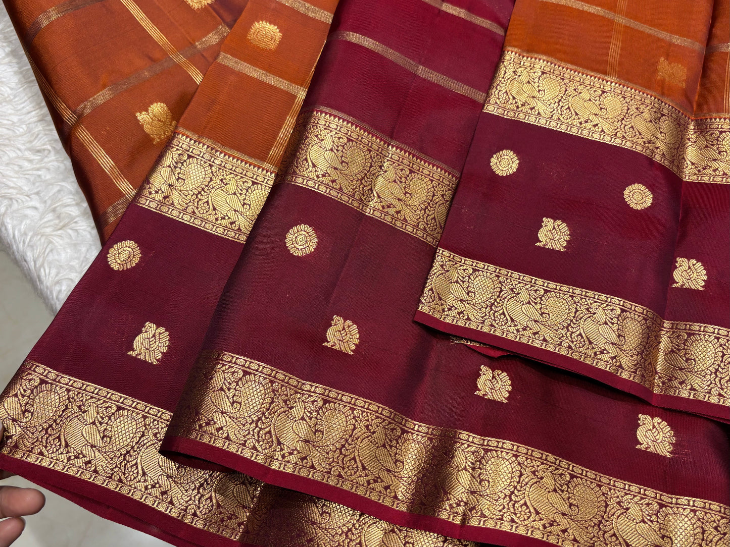 Pure Kanchipuram silk