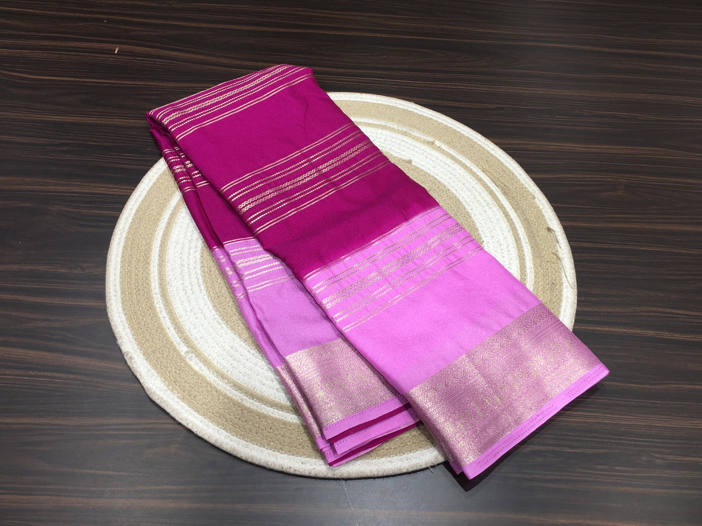 Semi Mysore crape