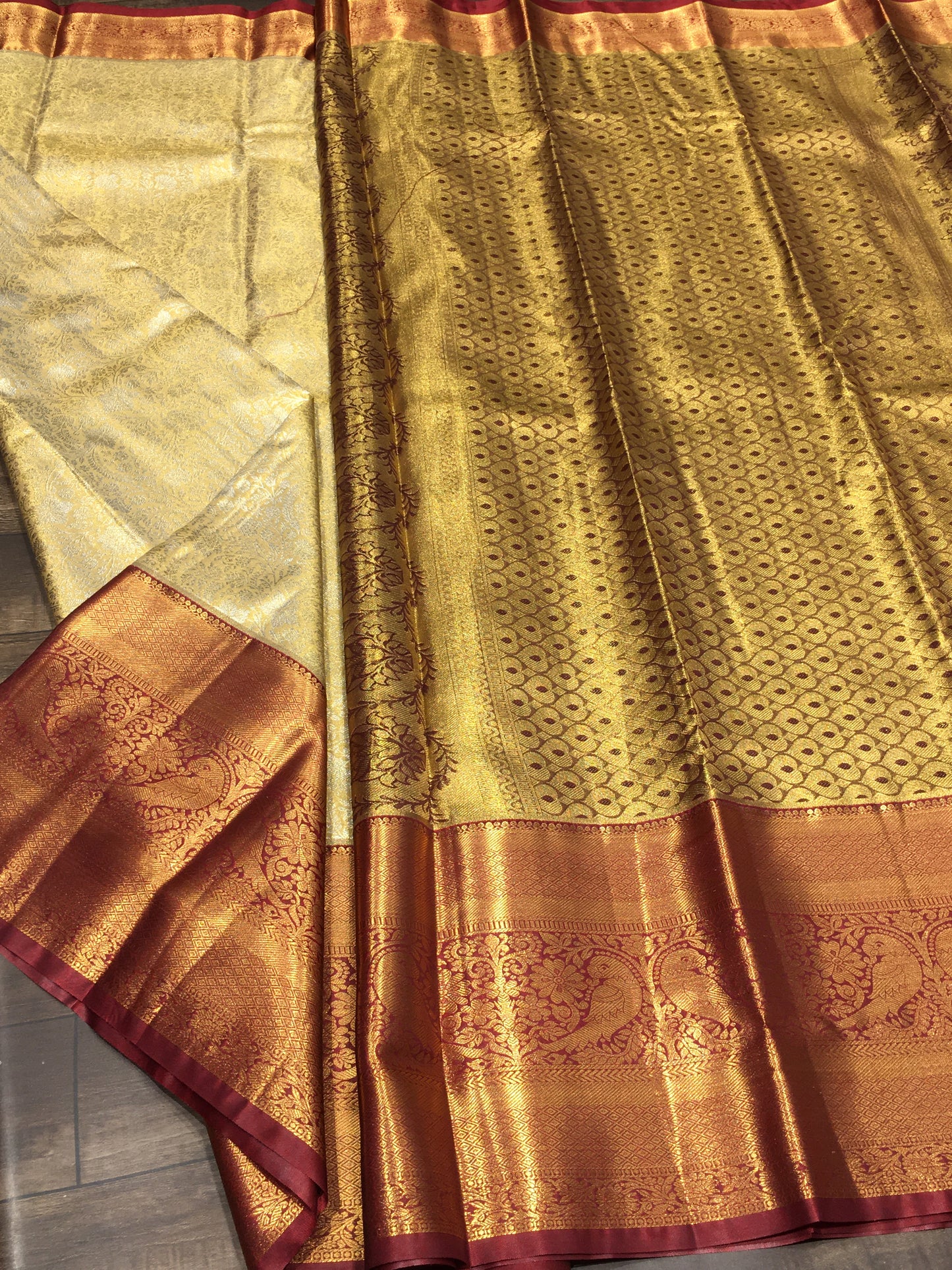 Semi Kanchipuram tissue