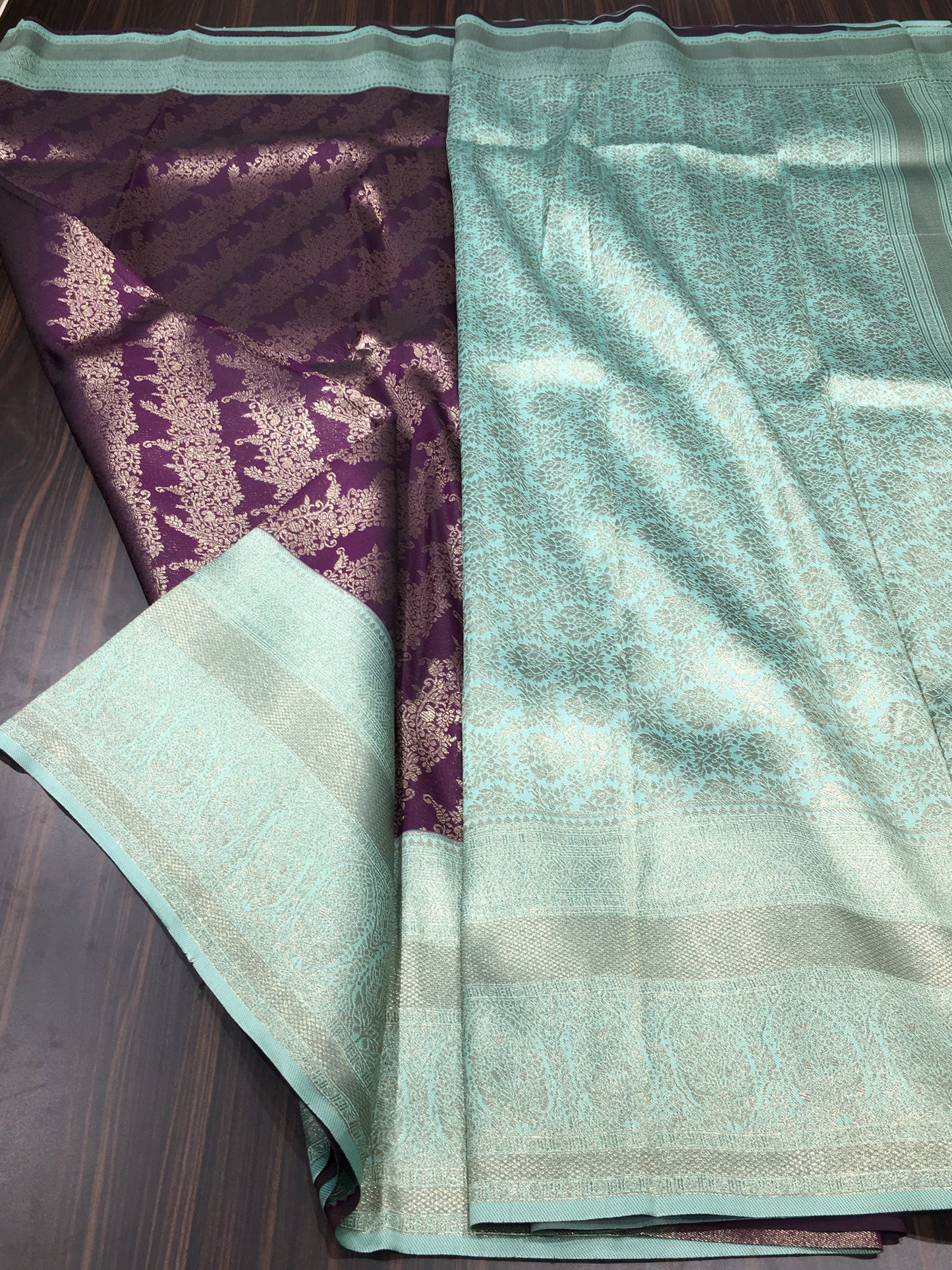 Semi Kanchipuram silk