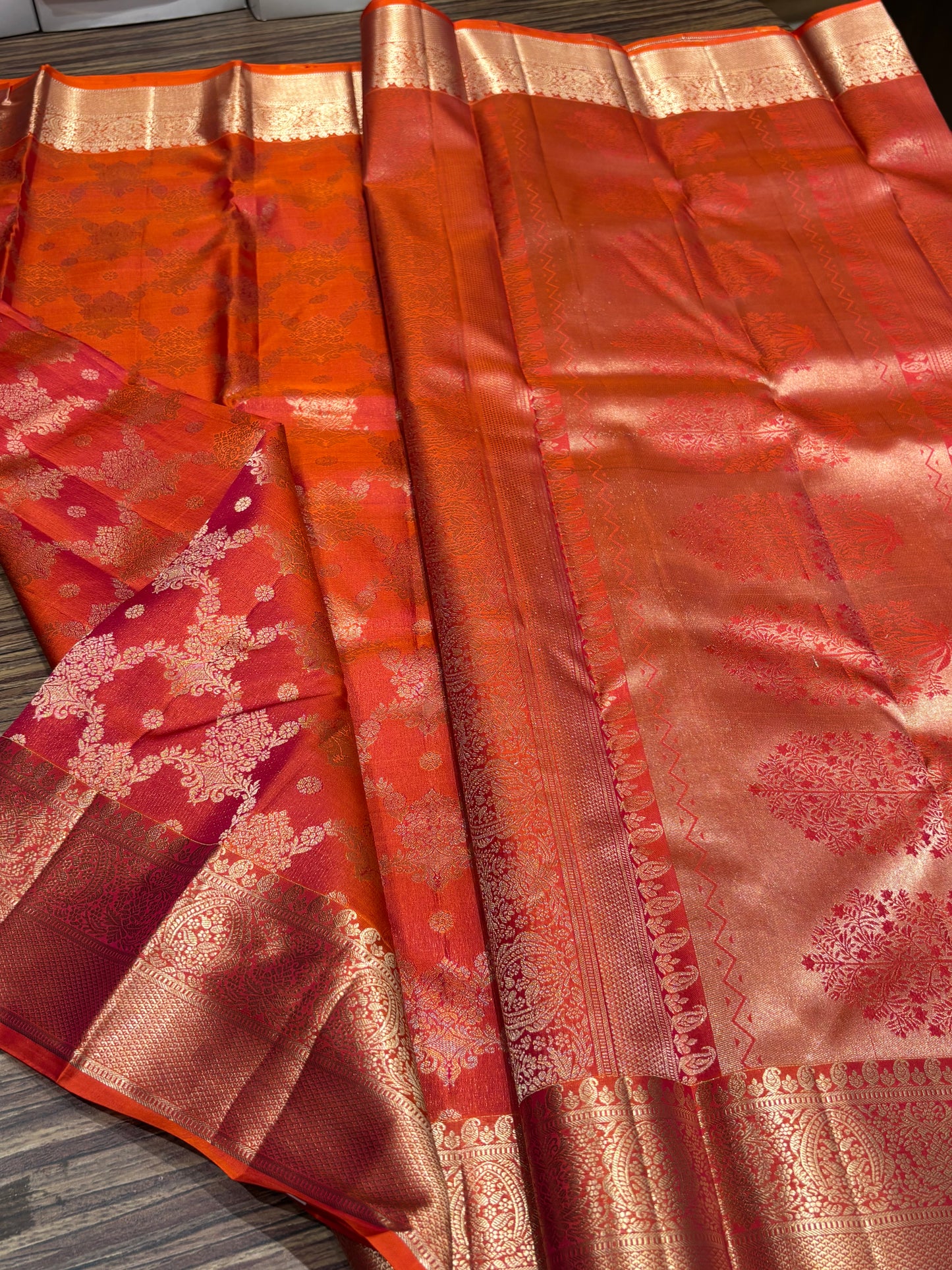 Pure Kanchipuram Broced Silk