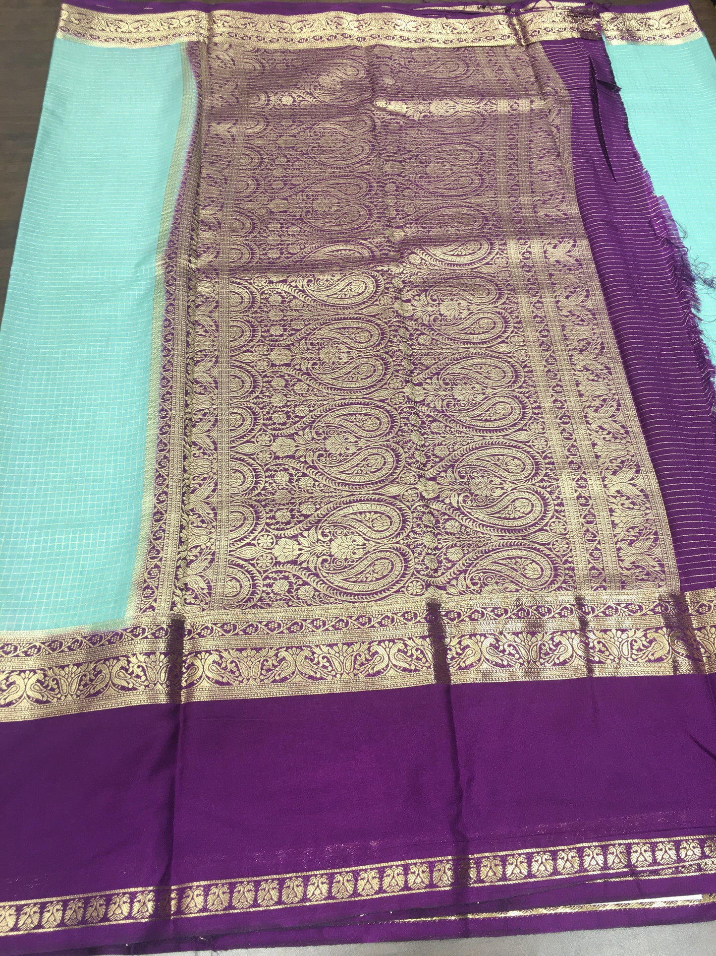 Semi Mysore Crape Silk