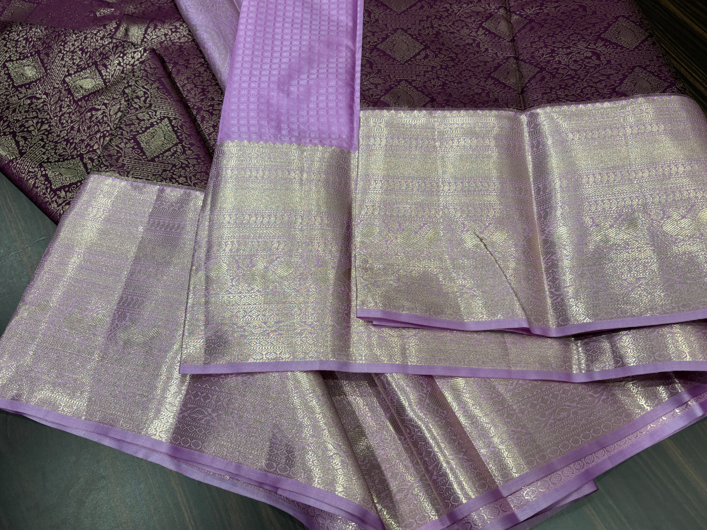 Semi Kanchipuram silk