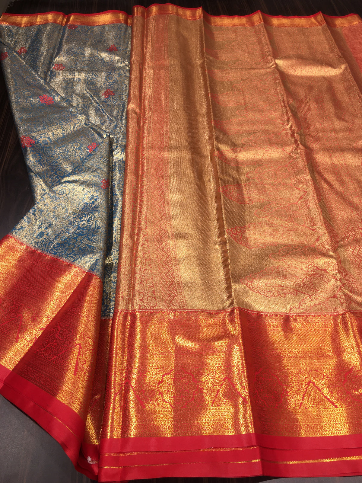Semi Kanchipuram Tissue