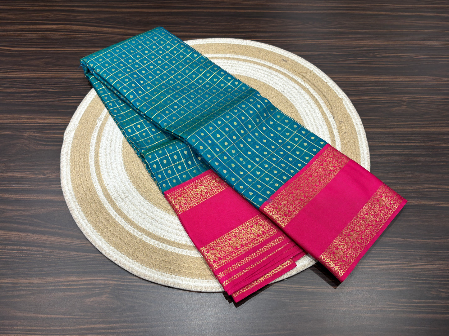 Semi Kanchipuram silk