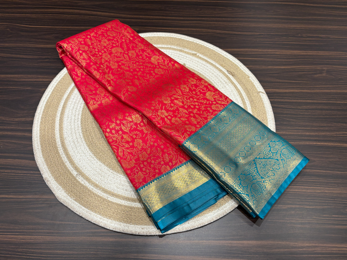 Semi Kanchipuram silk