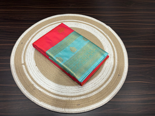 Semi Kanchipuram silk