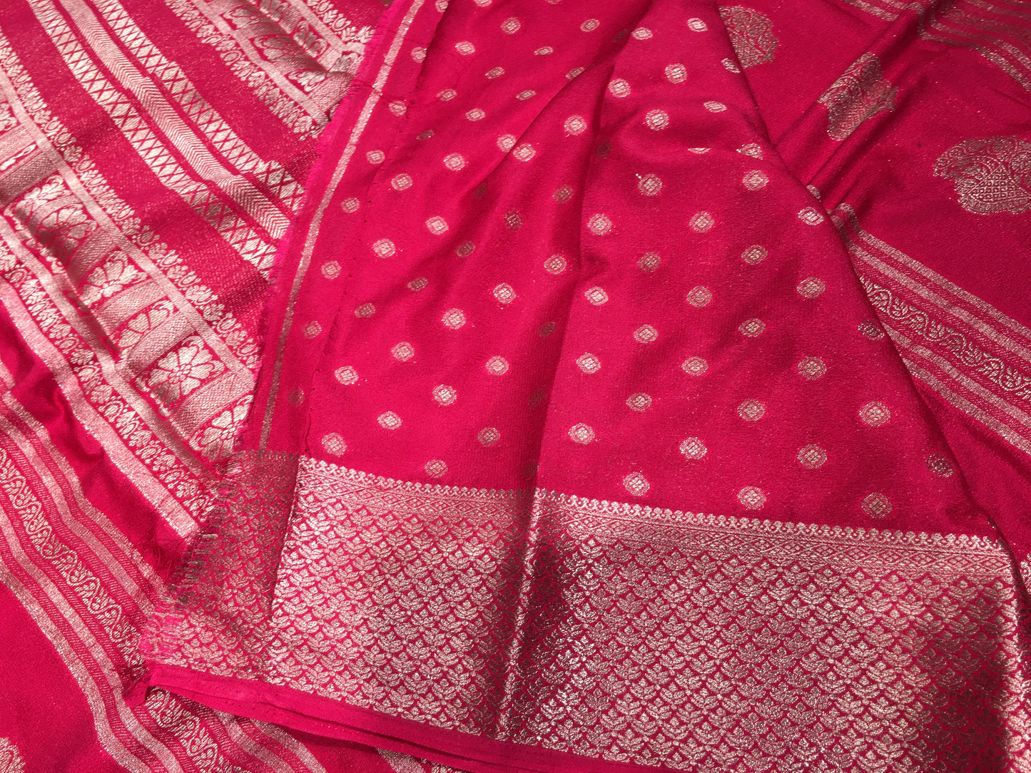 Chiffon Crape Saree