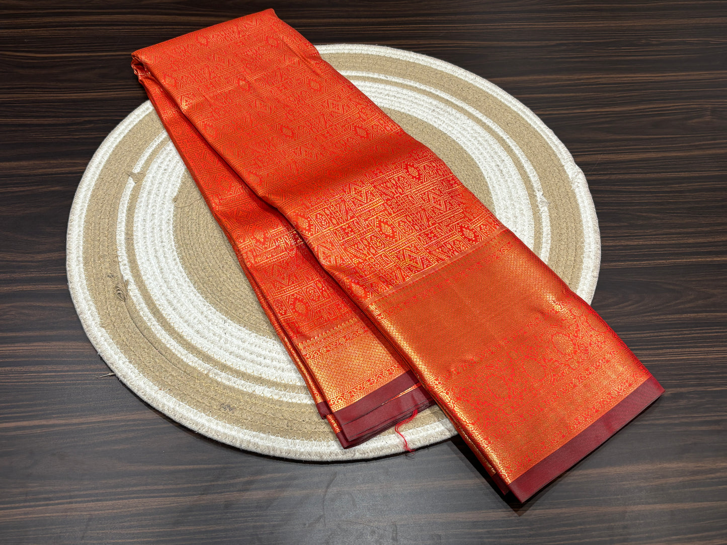 Semi Kanchipuram silk
