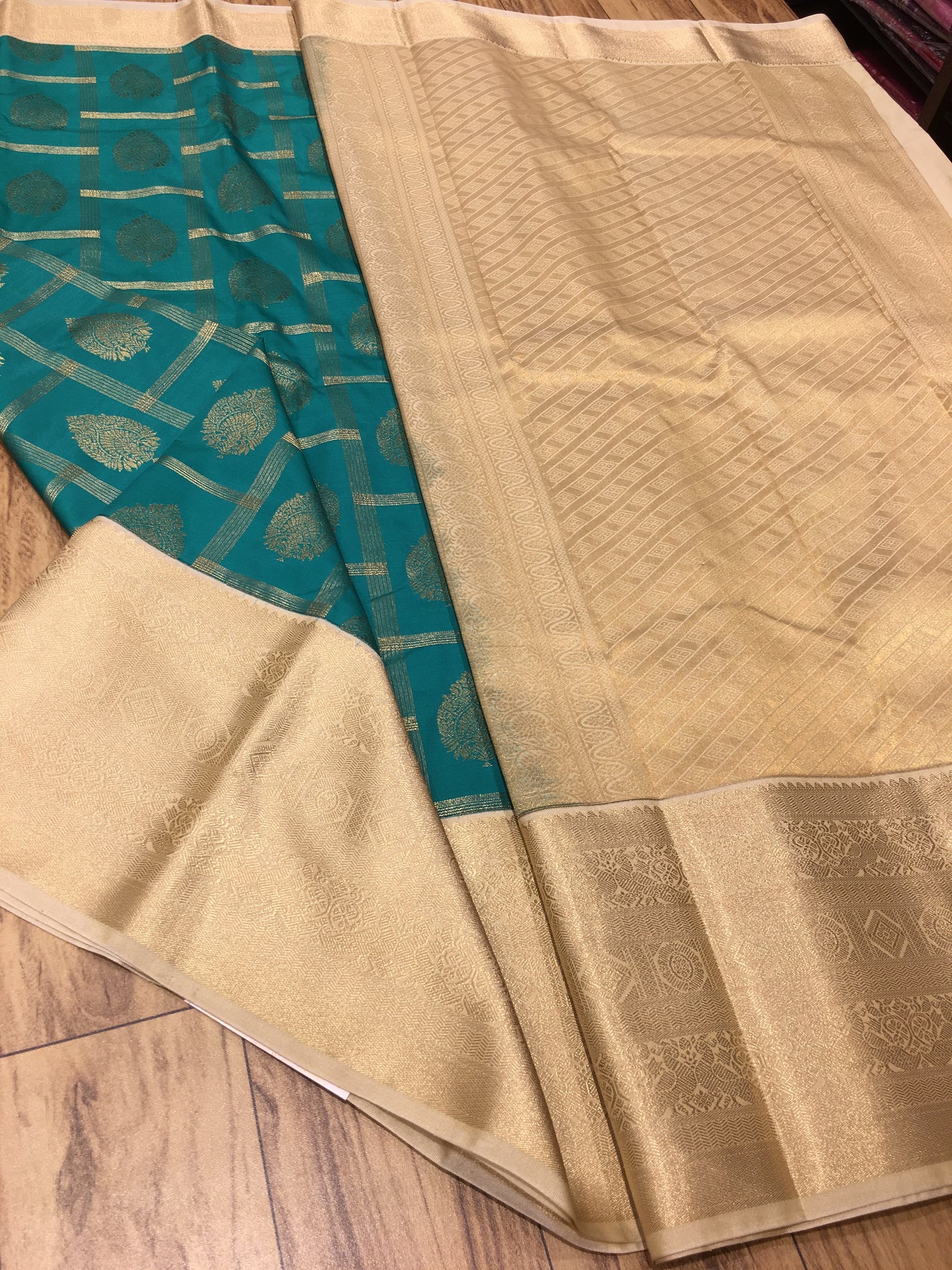 Semi Kanchipuram Silk