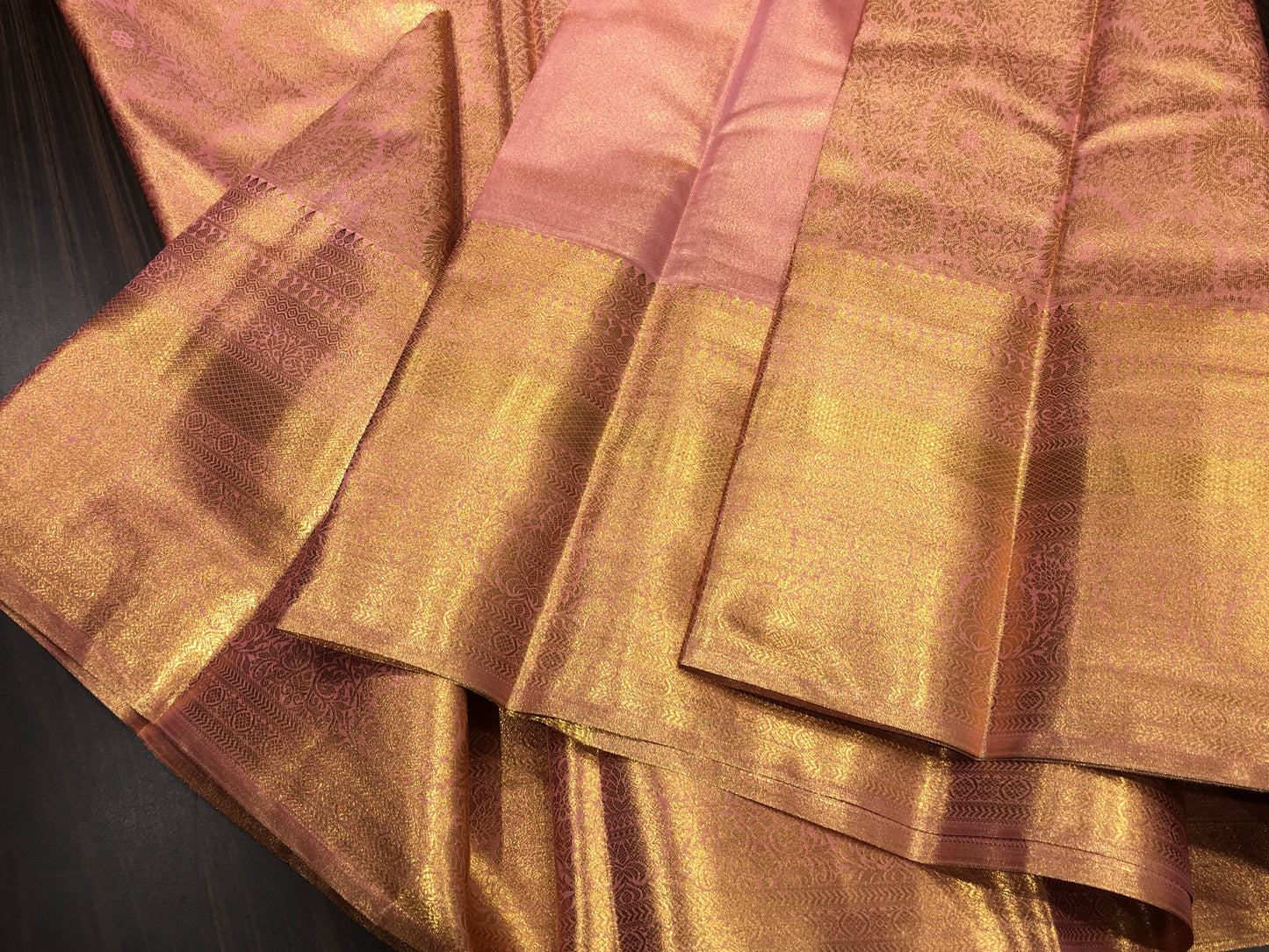 Semi Kanchipuram silk