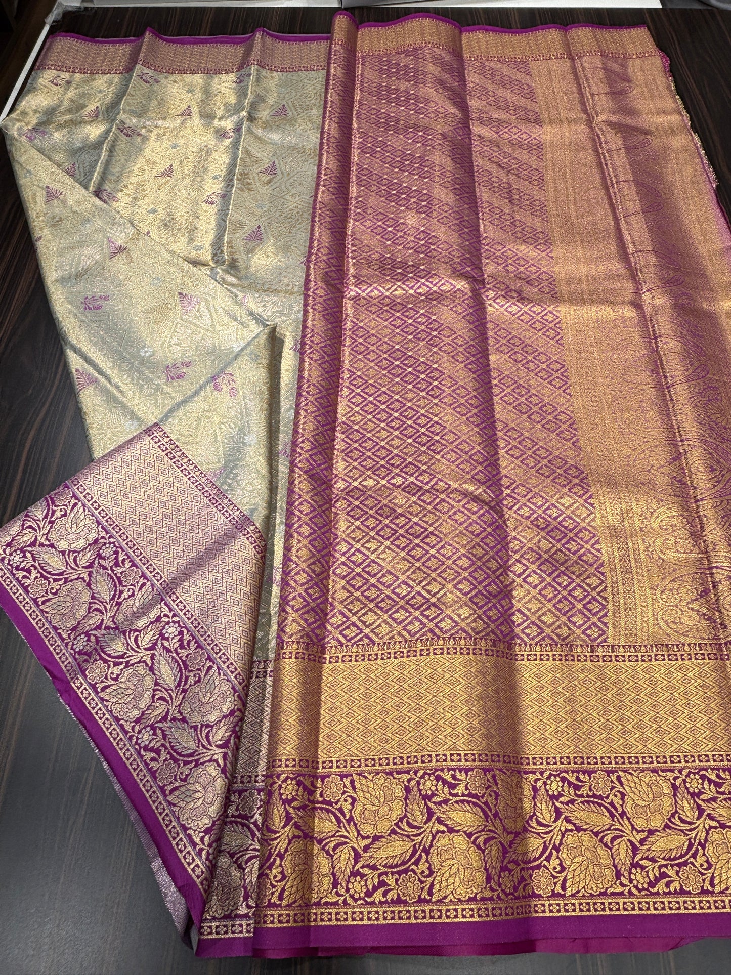 Semi Kanchipuram tissue
