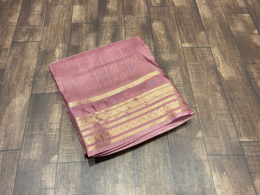 Semi Mysore Crape Silk