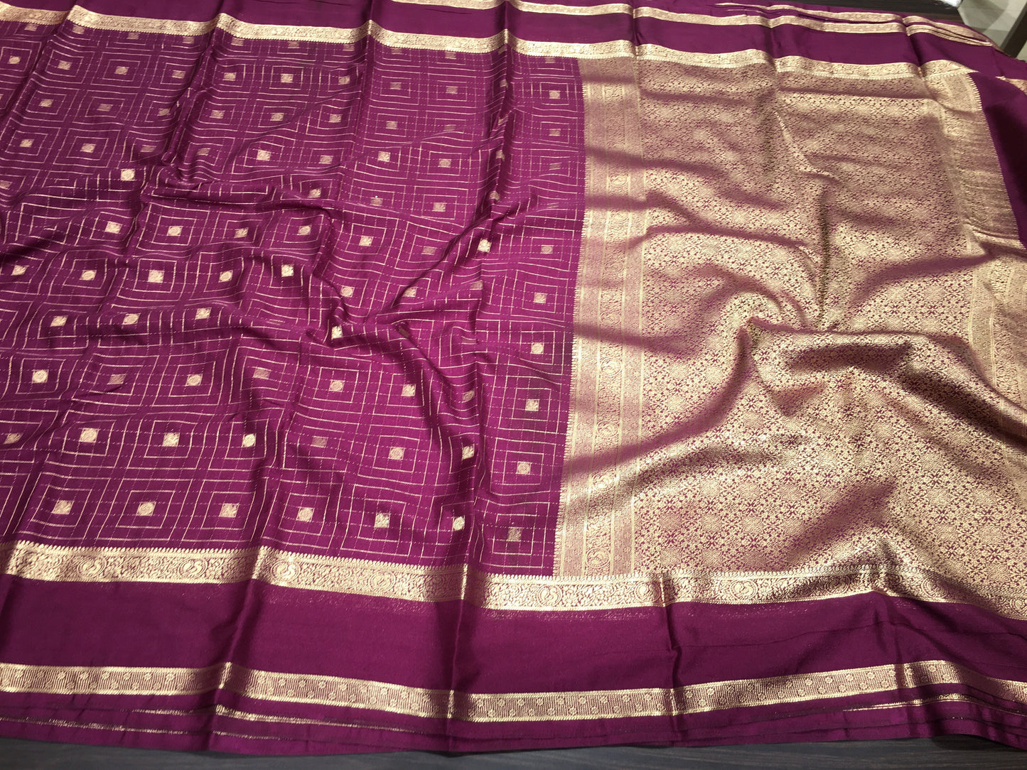 Semi Mysore Crape