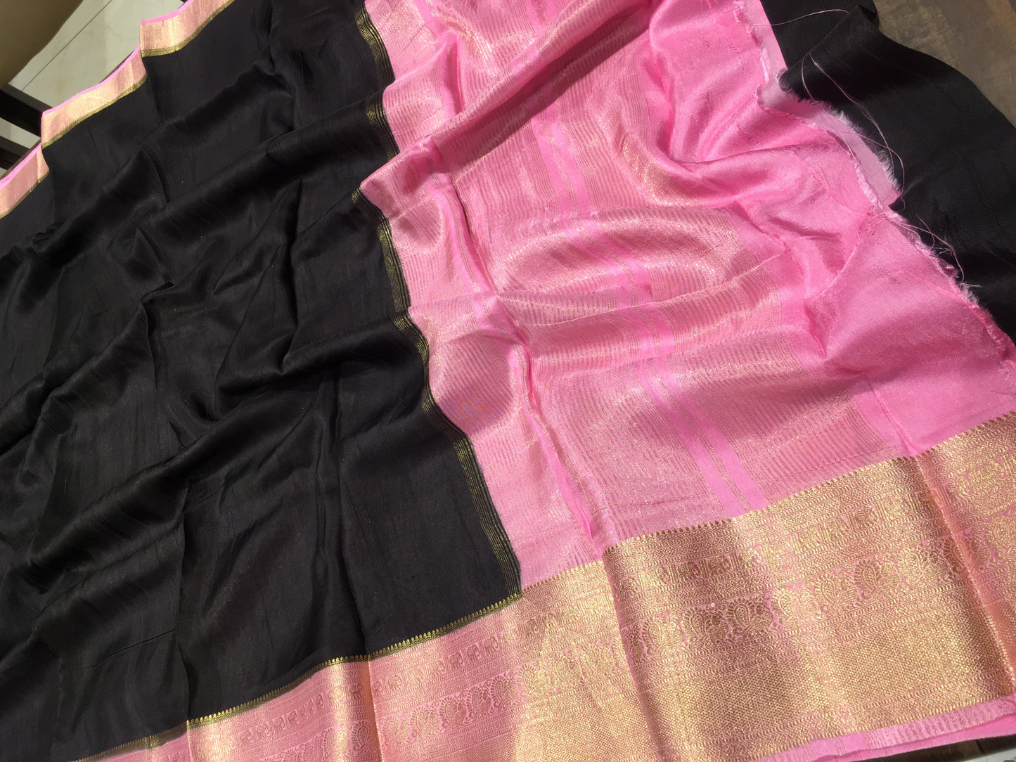 Soft tussar saree